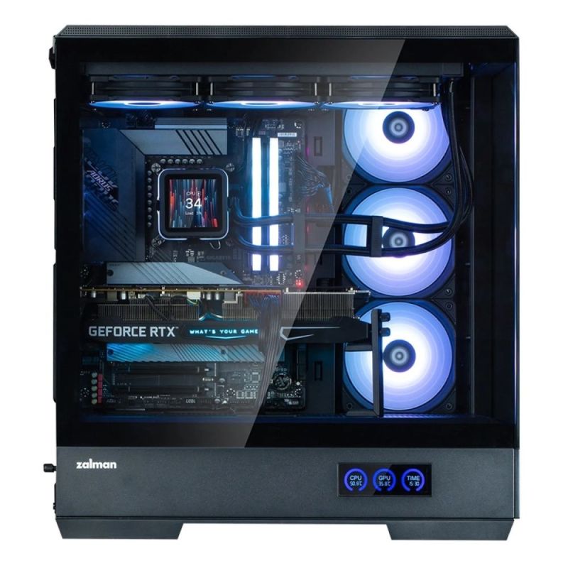 Корпус Zalman P50 DS Black без БП (P50DSBLACK)
