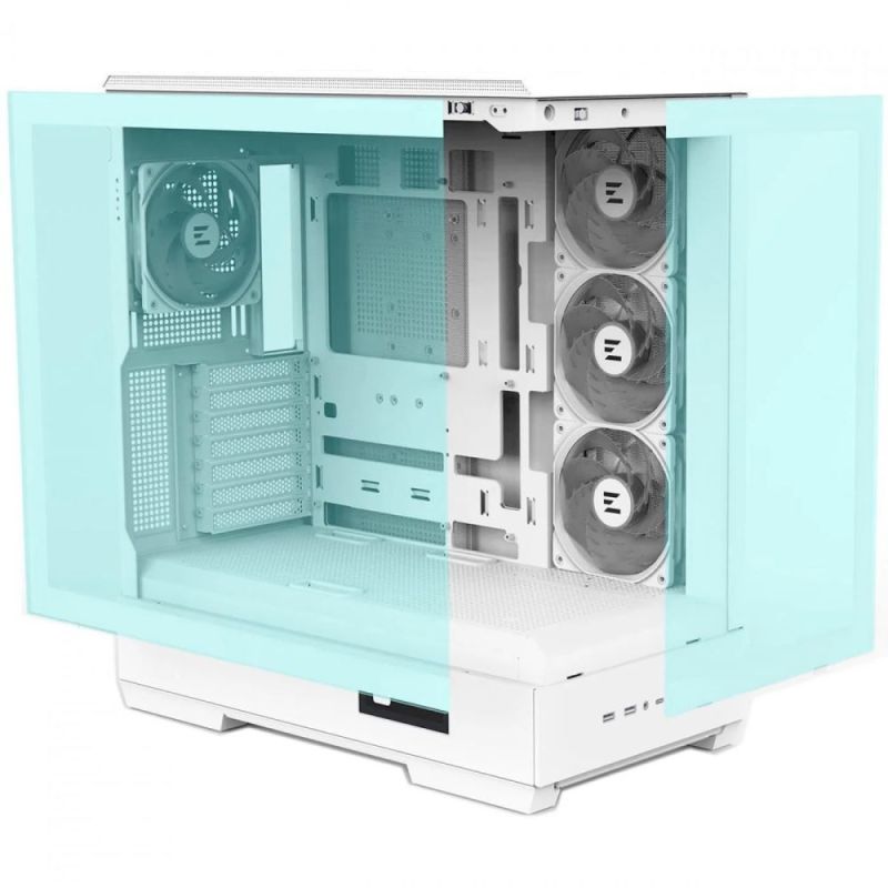 Корпус Zalman P50 DS White без БП (P50DSWHITE)
