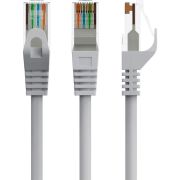 Патч-корд UTP Cablexpert Cat.6, литий, 50u" штекер із засувкою, 10 м, сірий (PP6U-CU-10M)