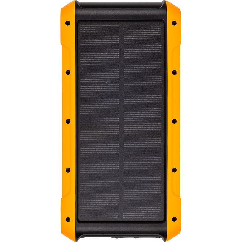 Мобильная батарея PowerPlant 20000mAh, PD 18W, USB-C, 2xUSB-A,QC3.0, Wireless, Solar panel 5.5V-0,2A