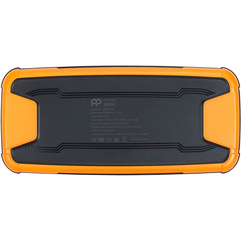 Универсальная мобильная батарея PowerPlant 30000mAh, PD 65W, DC 12-19V, USB-C, 2xUSB-A, QC3.0