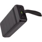 Універсальна мобільна батарея PowerPlant 36000mAh, PD 20W, USB-C, 3xUSB, Lightning, black (PB931422)