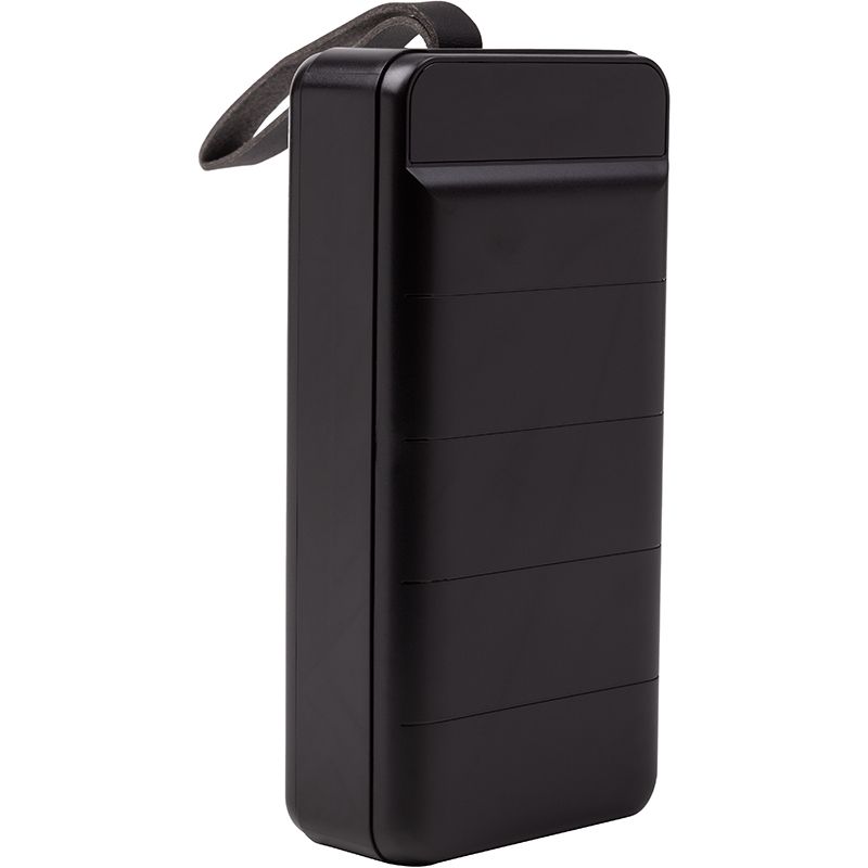 Універсальна мобільна батарея PowerPlant 36000mAh, PD 20W, USB-C, 3xUSB, Lightning, black (PB931422)