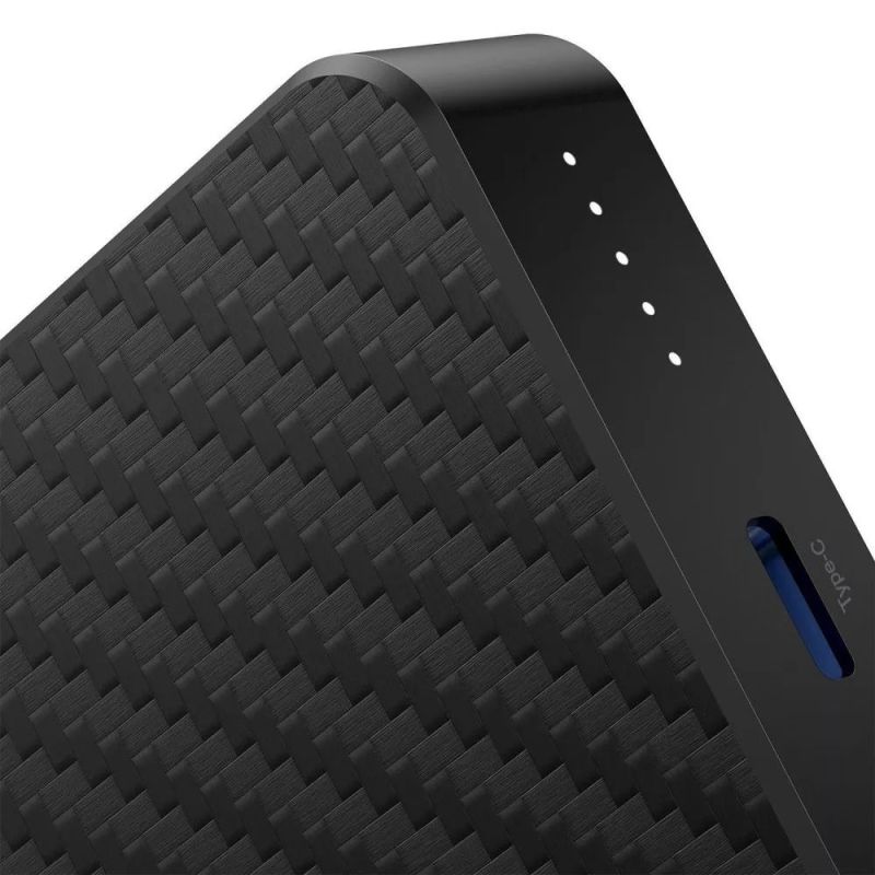 Универсальная мобильная батарея Proove Carbon Slim 22.5W 10000mAh Black (PBCS22110001)