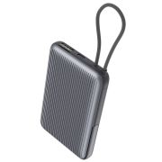 Універсальна мобільна батарея Proove Moon Rock 2 in 1 22.5W 10000mAh Gray (PBR122012105)