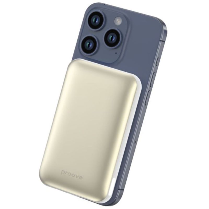 Універсальна мобільна батарея Proove Vibe Energy Plus 22.5W 10000mAh White/Gold (PBVE15012202)