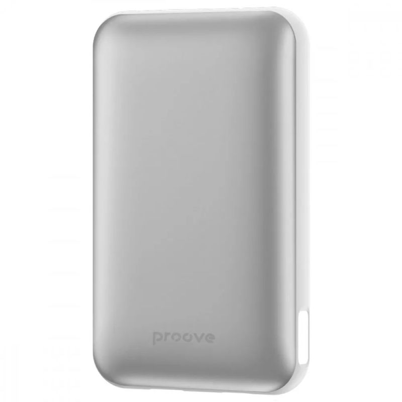Универсальная мобильная батарея Proove Vibe Energy Plus 22.5W 10000mAh Silver/White (PBVE15012206)