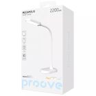 Настільна лампа LED Proove Megapolis 2200 mAh White (PLMP00010002)