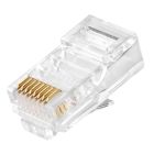 Коннектор RJ 45 Cablexpert с золоченными контактами (50 шт/уп) (PLUG3UP6/50)