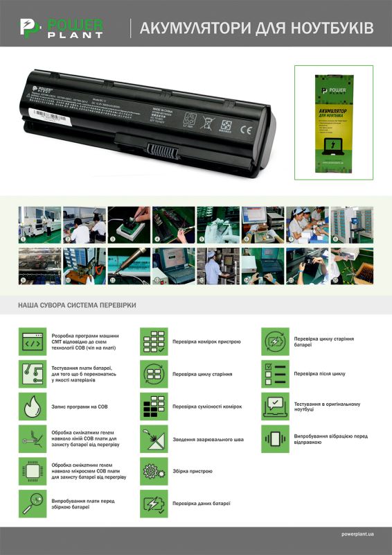 Акумулятор PowerPlant для ноутбуків APPLE MacBook 13" (A1280) 10.8V 45Wh (NB00000095)