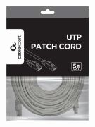 Патч-корд UTP Cablexpert літий, 50u "штекер із засувкою, 30 м, сірий (PP12-30M)