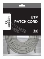 Патч-корд UTP Cablexpert літий, 50u "штекер із засувкою, 30 м, сірий (PP12-30M)