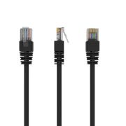 Патч-корд UTP Cablexpert литой, 50u "штекер с защелкой, 5 м, черный (PP12-5M/BK)