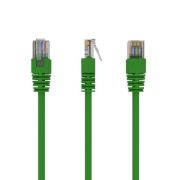 Патч-корд UTP Cablexpert літий, 50u "штекер із засувкою, 5 м, зелений (PP12-5M/G)