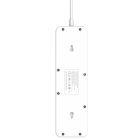 Фільтр живлення ProLogix Premium 2.5 кВт, 5 розеток, 6 USB AUTO ID, 2 м, білий (PR-SC5614W)