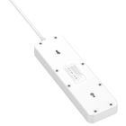 Фільтр живлення ProLogix Premium 2.5 кВт, 5 розеток, 6 USB AUTO ID, 2 м, білий (PR-SC5614W)