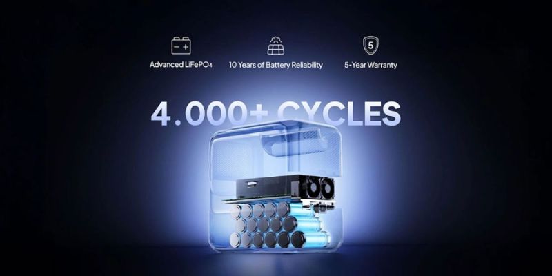 Зарядна станція Bluetti, 2000W, 1024Wh (Premium 100 V2)