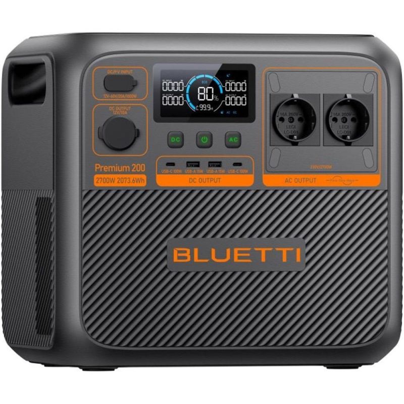 Зарядна станція Bluetti Premium 200 V2, 2700W, 2073Wh_ОЕМ (Premium 200 V2_ОЕМ)
