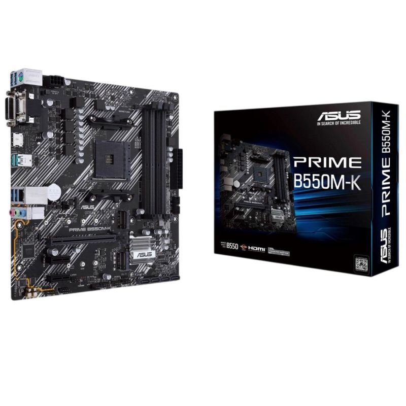 Материнская плата Asus Prime B550M-K Socket AM4 (PRIME B550M-K)