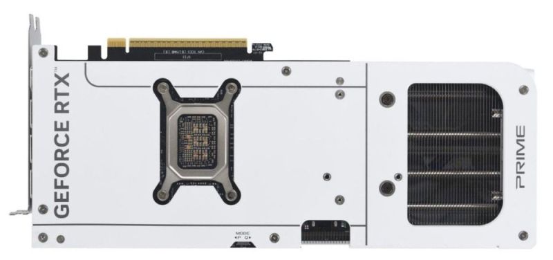 Видеокарта GF RTX 5070 12GB GDDR7 Prime OC White Asus (PRIME-RTX5070-O12G-WHITE)