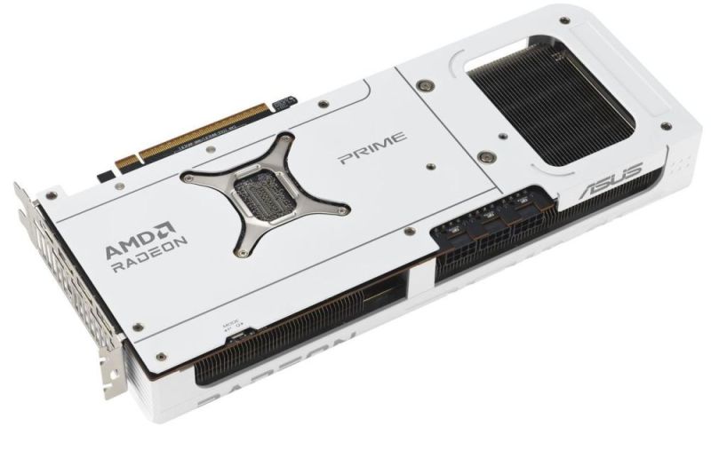 Видеокарта AMD Radeon RX 9070 XT 16GB GDDR6 Prime White OC Asus (PRIME-RX9070XT-O16G-WHITE)