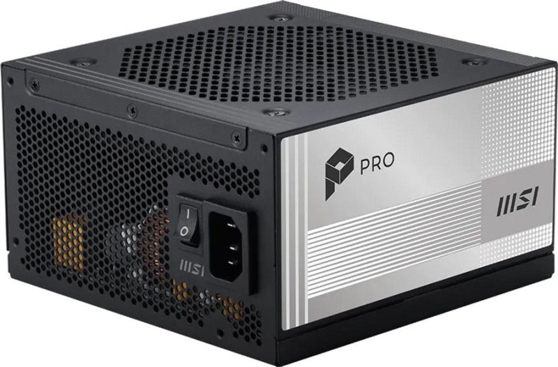 Блок живлення MSI 850W (PRO A850PL PCIE5)