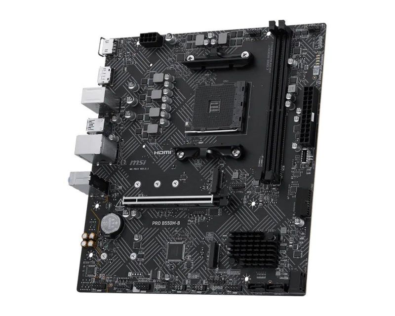 Материнская плата MSI Pro B550M-B Socket AM4 (PRO B550M-B)