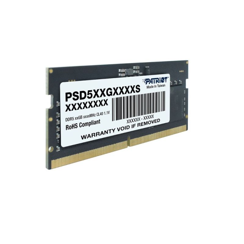 Модуль пам`яті SO-DIMM DDR5 8GB/5600 Patriot Signature Line (PSD58G560041S)