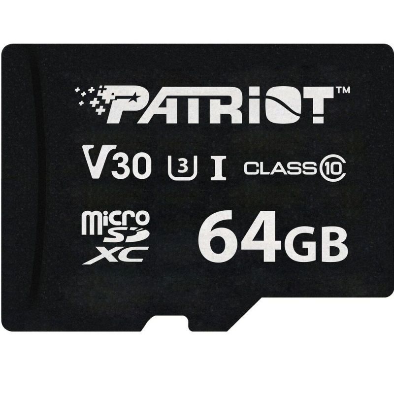 Карта пам`ятi MicroSDXC 64GB UHS-I/U3 Class 10 Patriot VX R90/W80MB/s (PSF64GVX31MCX)