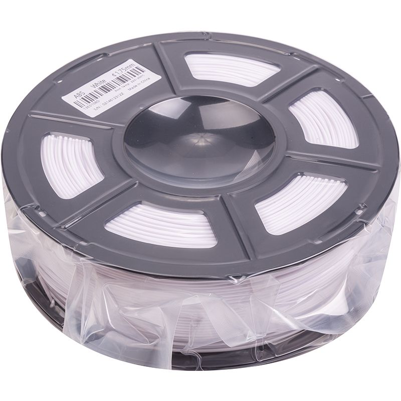 ABS-пластик PowerPlant Filament для 3D-принтера 1.75 мм 1 кг, белый