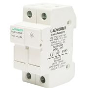 Тримач запобіжника Leader DC2Р 10x38мм  32А/1000В (PV0191-2P)