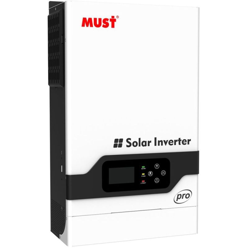 Автономний сонячний інвертор Must 6000W 48V 120A (PV18-6048 Pro II) (PV18-6048 PRO II)