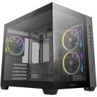 Корпус DeepCool CG330 3F Black без БЖ (R-CG330-BKNGM3-G)