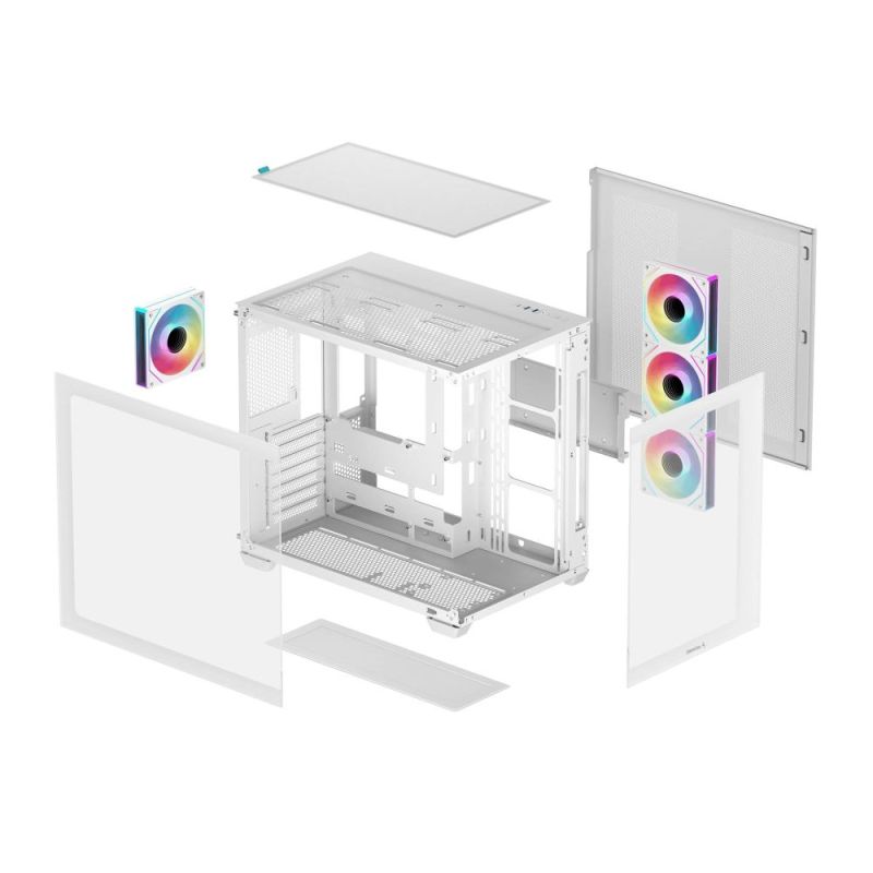 Корпус DeepCool CG530 4F White без БЖ (R-CG530-WHADA4-G-1)