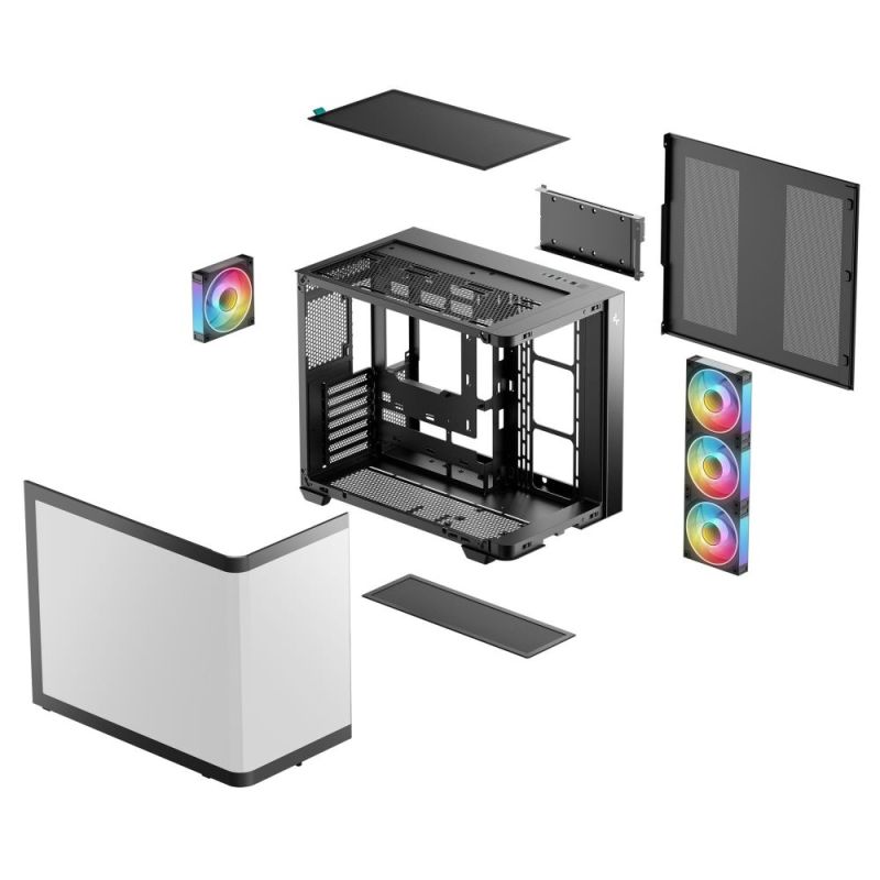 Корпус DeepCool CG530U 4F Black без БЖ (R-CG530U-BKAGA4-G)