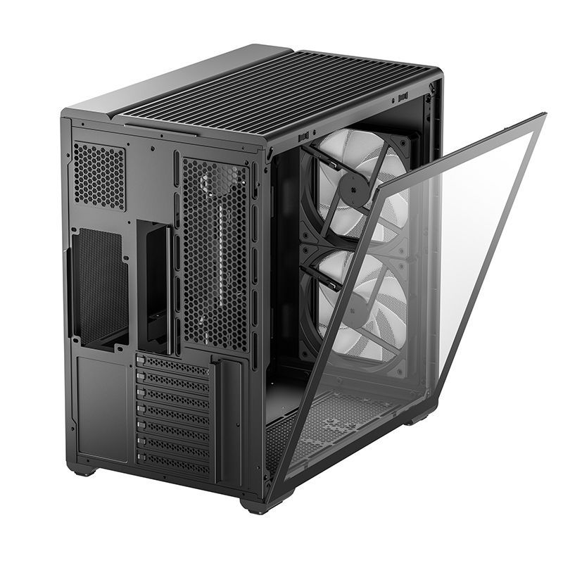 Корпус DeepCool CG590 Mesh 2F Black (R-CG590MESH-BKANA2-G)