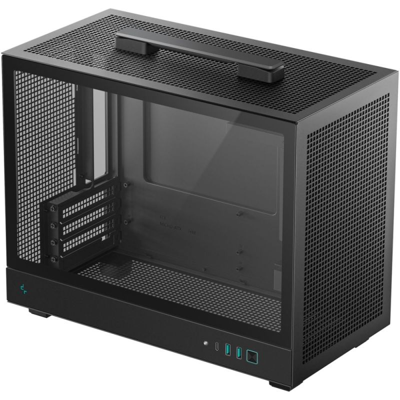 Корпус DeepCool CH160 Plus Black без БЖ (R-CH160-BKNGM0-G)