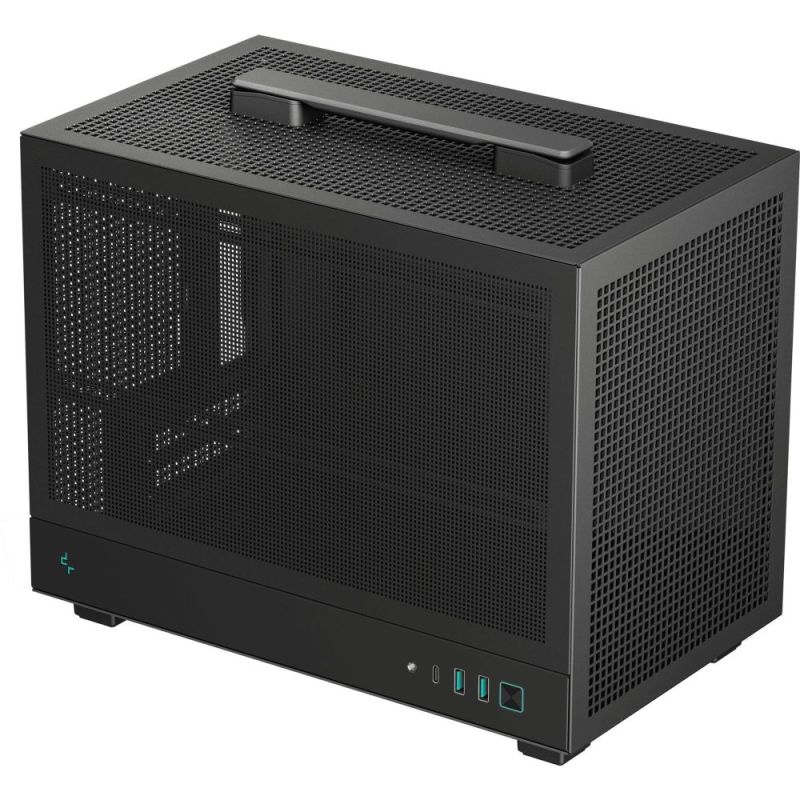 Корпус DeepCool CH160 Mesh Black без БЖ (R-CH160-BKNMI0-G-1)