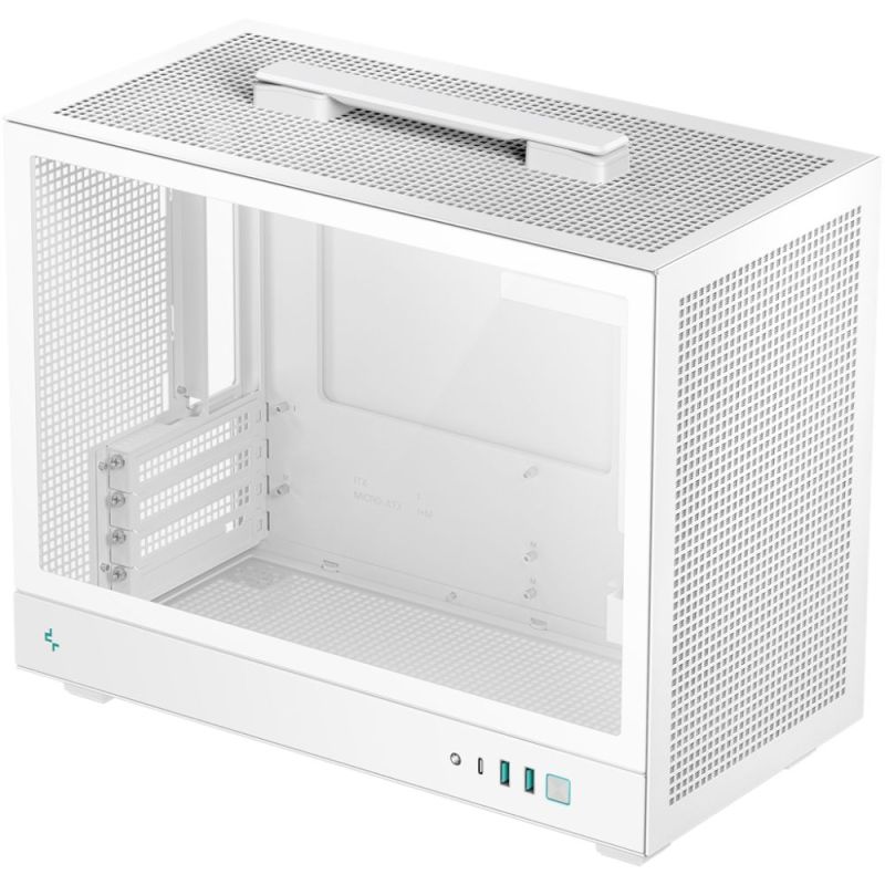 Корпус DeepCool CH160 Plus White без БП (R-CH160-WHNGM0-G)