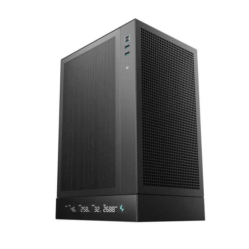 Корпус DeepCool CH170 Digital Black без БЖ (R-CH170-BKNPI0D-G-1)