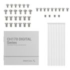 Корпус DeepCool CH170 Digital White без БП (R-CH170-WHNPI0D-G-1)