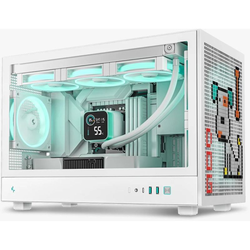 Корпус DeepCool CH260 White без БП (R-CH260-WHNGM0-G-1)