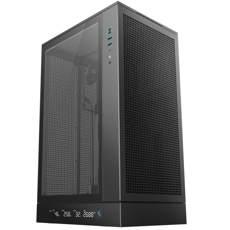 Корпус DeepCool CH270 Digital Black без БЖ (R-CH270-BKNDM0-G-1)