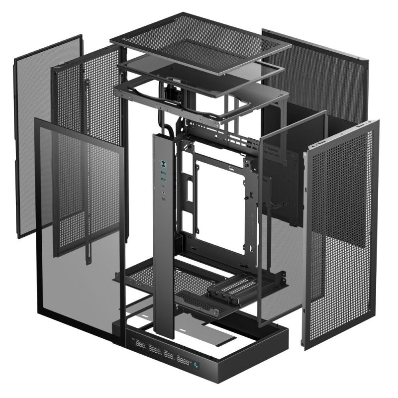 Корпус DeepCool CH270 Digital Black без БЖ (R-CH270-BKNDM0-G-1)
