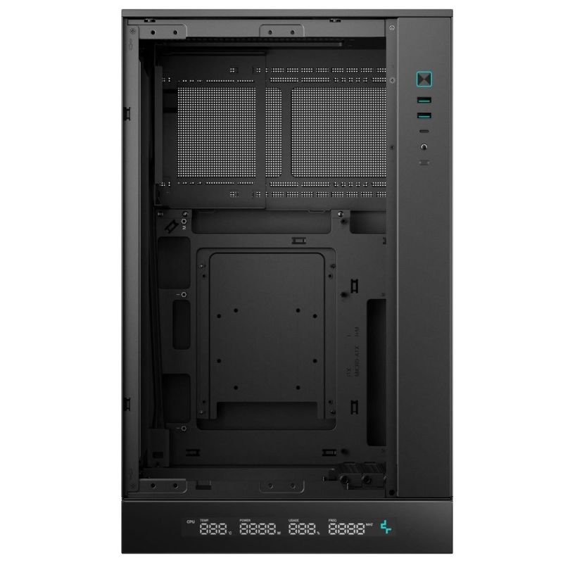 Корпус DeepCool CH270 Digital Black без БЖ (R-CH270-BKNDM0-G-1)