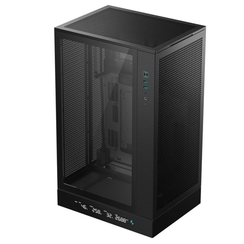 Корпус DeepCool CH270 Digital Black без БЖ (R-CH270-BKNDM0-G-1)