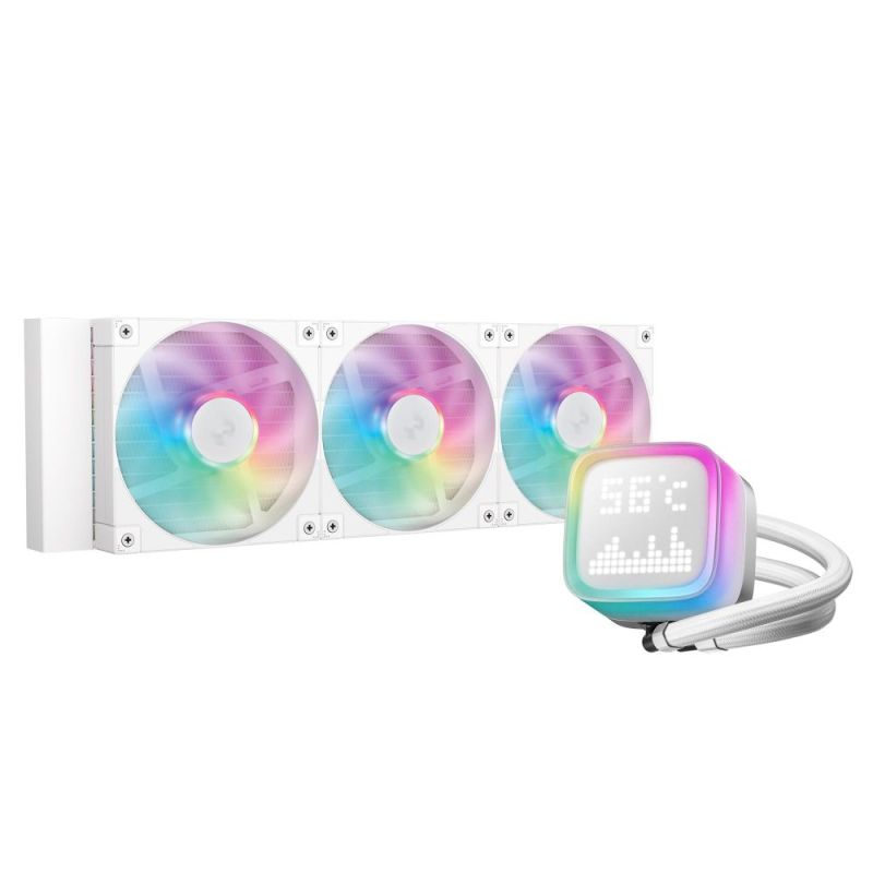Система водяного охлаждения DeepCool LP360 ARGB White (R-LP360-WHMSMC-G-1)