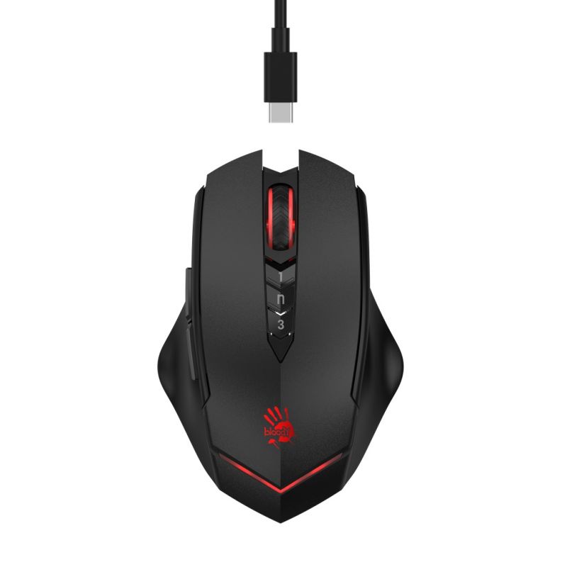 Миша бездротова Bloody R80 Plus Black (R80 Plus (Black))