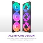 Вентилятор NZXT F420 RGB Core Black (RF-U42HF-B1)