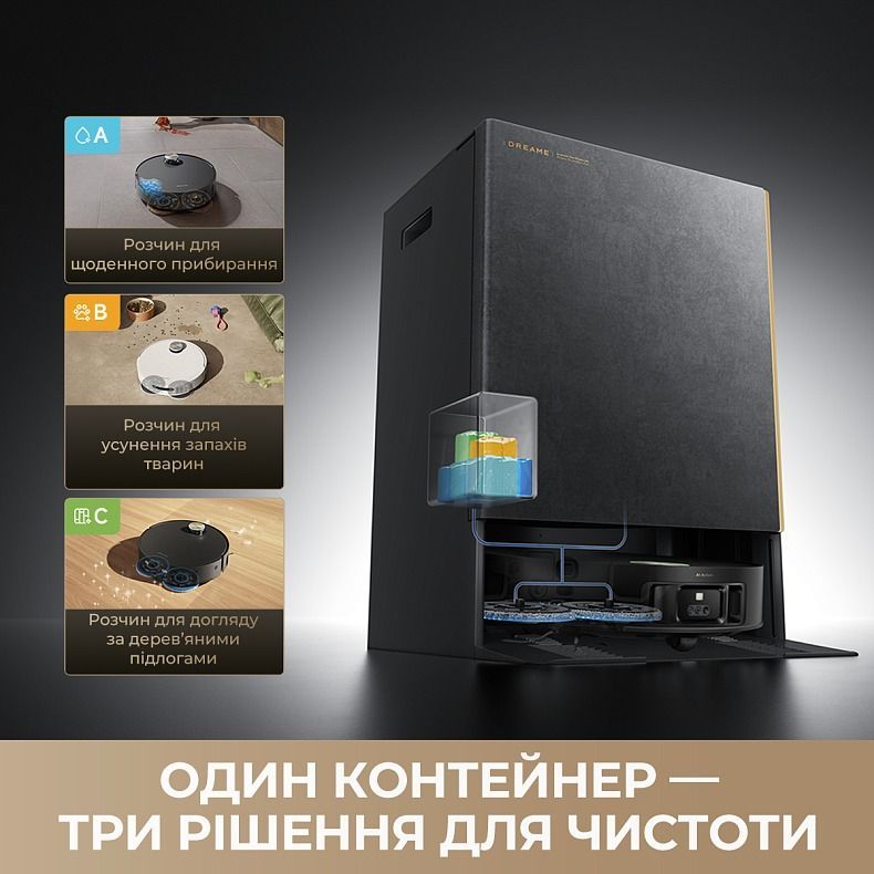 Робот-пылесос Dreame Bot MatriX 10 Ultra White (RLX95CE-wh)